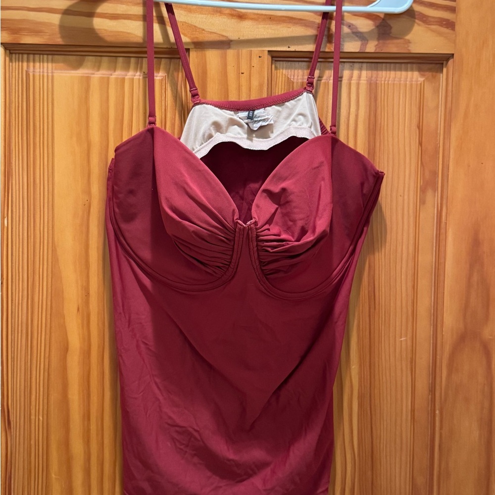 J. Crew Size 16 Brick Swimsuit Top